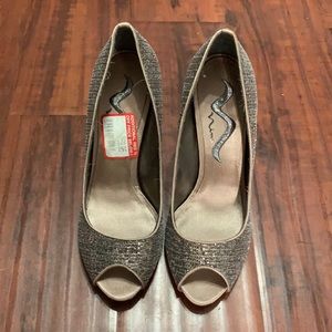 NINA Rose Gold Heels